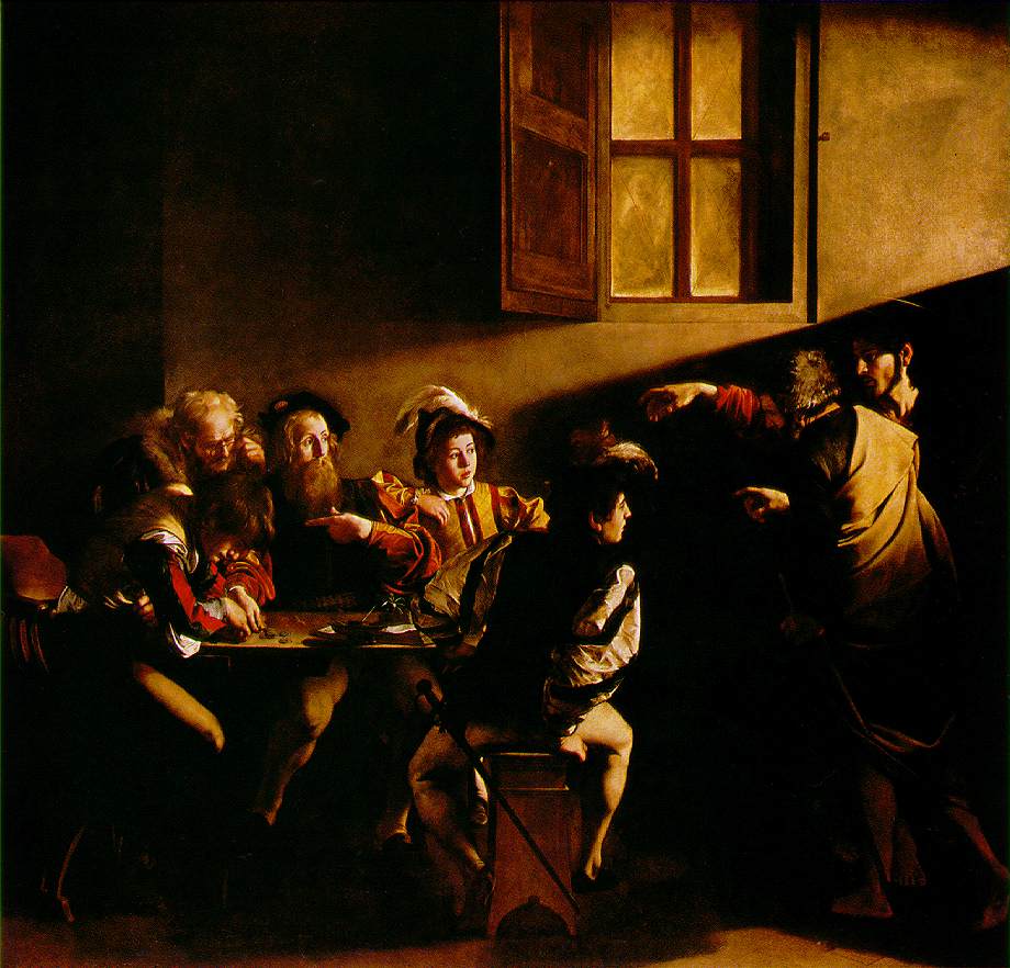 Caravaggio — Die Berufung des Matthäus