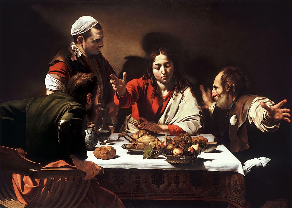 Caravaggio — Das Abendmahl in Emmaus
