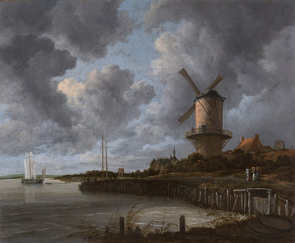 Jacob van Ruisdael — Windmühle bei Wijk