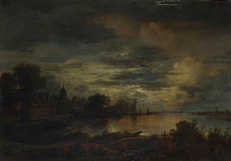 Aert van der Neer — Mondlicht