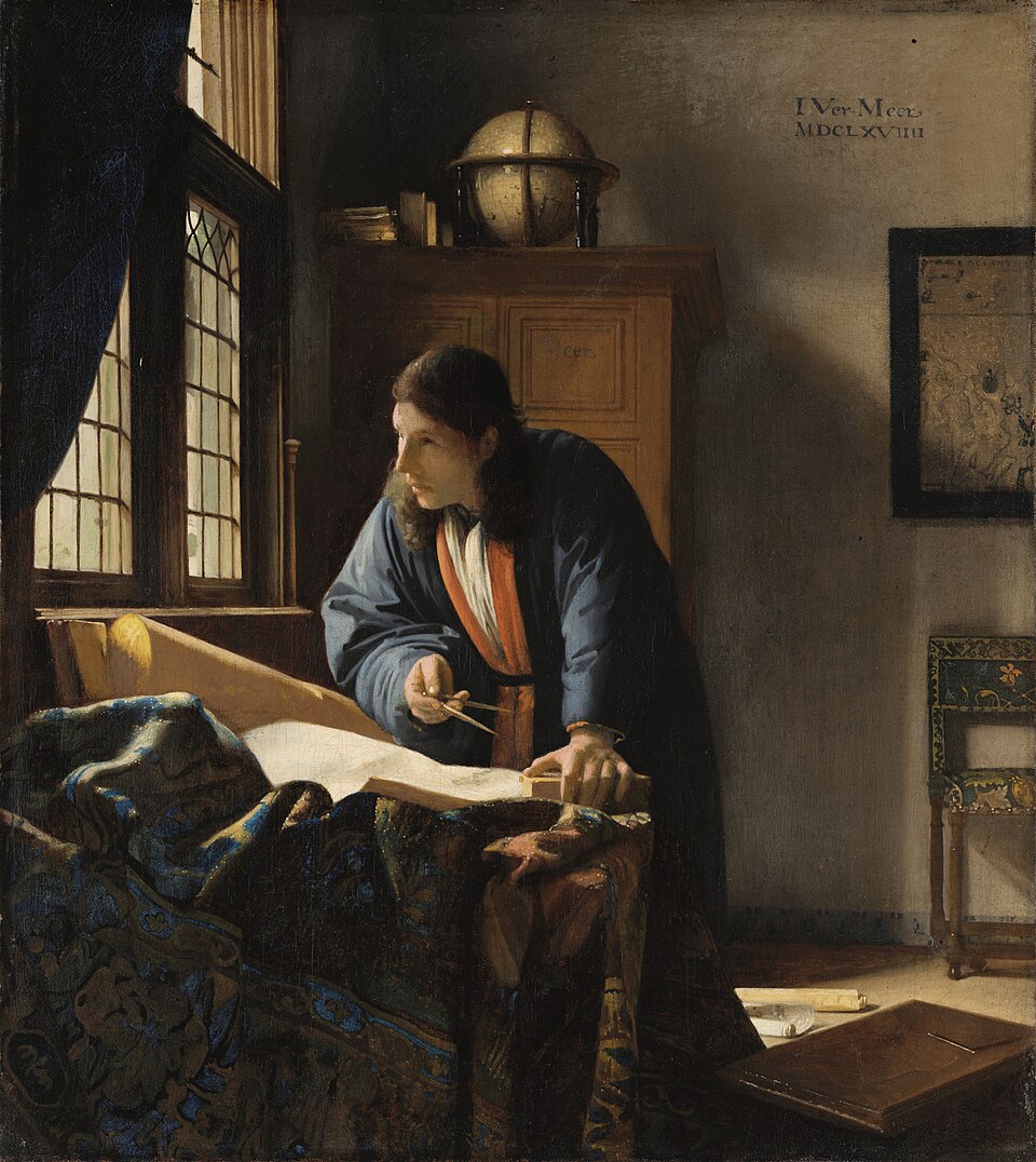 Johannes Vermeer — Der Geograph